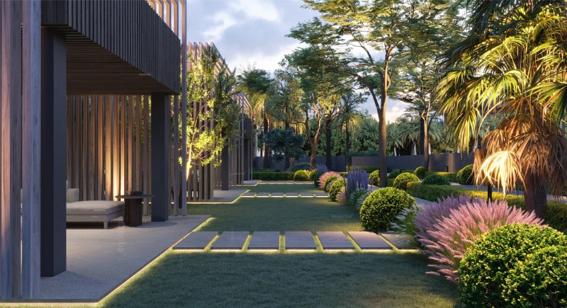 75% Open Area Garden